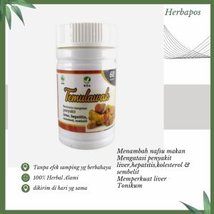 EZA Herba Natural Ekstrak Temulawak 60 kp | temulawak eza
