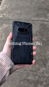 Ringke Fusion-X เข้ากันได้กับ [Nothing Phone (3a)] เคสฝาหลังใส แข็ง ด้านหลังแบบนิ่ม ยืดหยุ่นได้ กันชน TPU กันรอยขีดข่วน ทนทาน กันกระแทก เคสโทรศัพท์ป้องกันแบบทนทาน