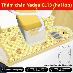 Bao Ghế Trang Trí Cho Xe Đạp Điện Ba Bánh Dùng Quanh Năm
