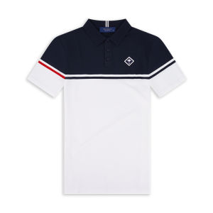 RYDER CUP EST.1927 | Elastic Breathable Soft Contrast Collar Golf Mens Polo Shirt