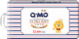 Royal Soft Trial Pack Nappies Pull-Ups Breathable Ultra Soft Pure Native Wood Pulp for Infants And Toddlers Q•MO Brand