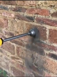 โฮลซอเจาะปูน ชุดดอกส่วาน โฮลซอเจาะคอนกรีต (ขนาด30-120MM) ก้านยาว110160220mm ติดคาร์ไบด์ แกน SDS Plus ใช้กับสว่านโรตารี่