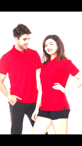 Polo Shirt Polos Lengan Pendek Esperanza - Warna Merah Indonesia
