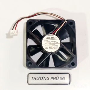 Quạt 6Cm dày 1.5Cm / Điên áp DC 24V Loại 3 dây đầu cắm 3 Pin (Fan tháo máy LK)