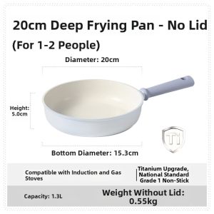 CAROTE | Titanium Non-stick Skillet for Making Pancakes Crepes Steak