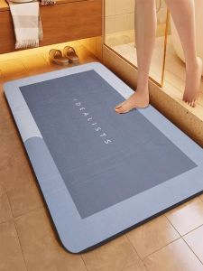 Thảm Phòng Tắm Bằng Bột Giun San Hô Mềm Thảm Phòng Vệ Sinh Thảm Phòng Tắm Chống Trượt Thảm Chân Nhanh Khô Thảm Cửa Nhà Thảm Nhà