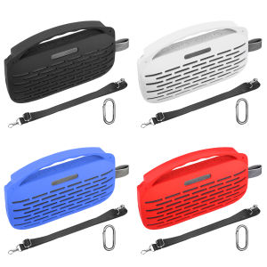 Vỏ silicon bìa với xử lý & dây đeo vai bọc bảo vệ tay áo Mang trường hợp đối với Bose SoundLink Flex 2nd Gen