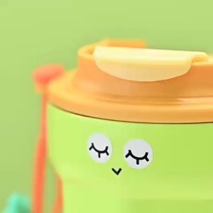 Ly giữ nhiêt FUNNY PARTY  420ml  inox 316 loại tốt -  ly uống trà - bình nước giữ nhiệt -  ly giu nhiet inox