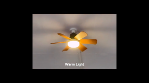 【Fast delivery】Ceiling fan E27 Ceiling Fan With Light Remote Control 2 IN 1 LED Ceiling Fan With Remote 6-Blade Varibale Speed