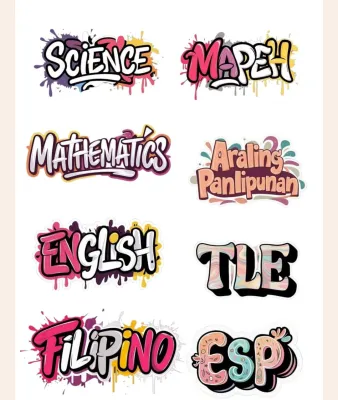 subject sticker