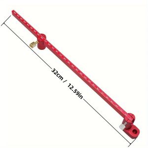 Adjustable Woodworking Beam Compass 320/550mm Center Finder Scribing Gauge for Lathe & Woodturning Bowl Marking
