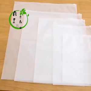 【Ready Stock】Zipper Plastic Bag Frosted Bag Zip Packaging Bag Travel Clothes Organizer Storage Bag