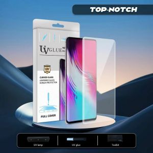 Tempered Glass UV ESD Xiaomi Redmi Note 14 Pro 5G Redmi Note 14 Pro Plus 5G Anti gores Bening Melengkung Full
