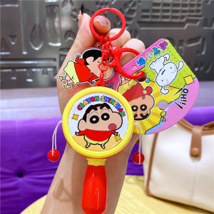 Drum Keychain Fun Childrens Toy Student Backpack Decorations Crayon Shinchan Whimsical Creative Gift Digital DIY Wedding