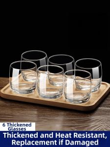 Heat Resistant Glass Water Cup Set