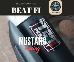 Knalpot Copy TZM Honda BEAT FI: Desain Sporty & Berkualitas Tinggi