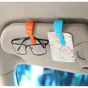 1PCS Universal Car Sun Visor Sunglasses Clip Glasses Card Pen Ticket Holder Colourful Storage