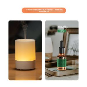 JIFANPAUL | USB Desktop Aromatherapy Diffuser with Ultrasonic Humidification and Colorful Ambiance