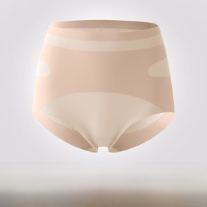 High-Waist Abdomen-Control Womens Underwear Thin Postpartum Shaping Seamless Slimming Clothes Summer Style Briefs