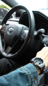 BIDEN Jam Tangan Pria R015 Digital&Analog Multifungsi Olahraga Bercahaya Alarm Jam Tangan Cowok