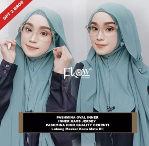 pashmina oval inernya kaos jersey by Flow idea