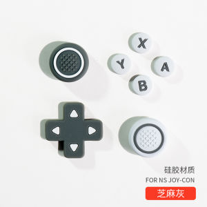 Ajitomo SwitchOLED Silicone Cap for Joystick Direction Key Cross Button Cover Key Holder DS 3DS Accessories Gaming