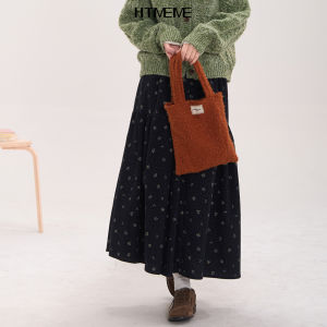 HTMEME | Chân Váy Midi A-line In Hoa
