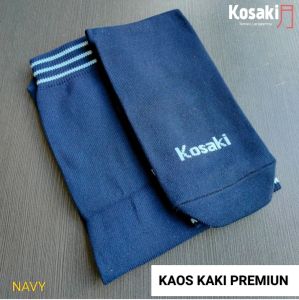 Kaos Kaki Universal Kaos Kaki Pria Wanita Kaos Kaki Dobel Tumit KOSAKI Unisaki - NAVY