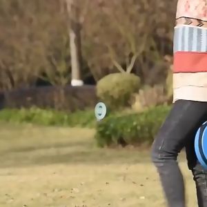 Portable Telescopic Stool Adjustable Height Folding Chair Collapsible Retractable Rainbow Seat / Kerusi Bangku Lipat