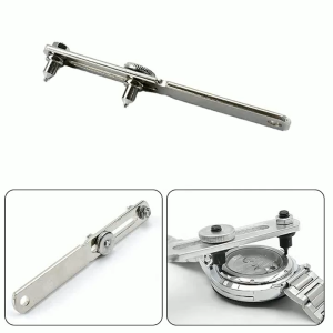 Two-jaw Adjustable Watch Back Cover Opener Remover Tool for Watch Battery Replacement Repair