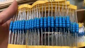 Điện trở 510K 2W 5 vạch màu 1% chân đồng (túi 10 chiếc) - Fixpro