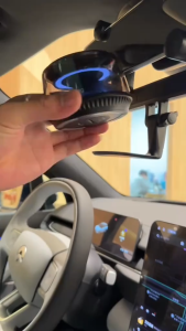 Máy khuếch tán tinh dầu ô tô ABMG cao cấp  Máy xông tinh dầu  phun tinh dầu khử mùi trên xe ô tô có đèn Led