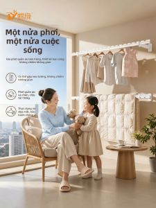DIEYUAN | Wall-mounted Folding Clothes Drying Rack