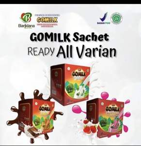 GOMILK ISI 40 SACHET total berat 1KG per box