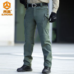 ANGKEN | Quần Táctical Dáng Thẳng Chống Lạnh Mùa Đông