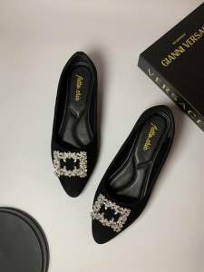 Futto.chic sepatu flatshoes wanita cantik swit DD02