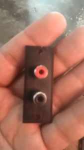 Socket RCA 2 Pin Soket 2pin