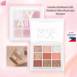 DazHom 【Local Delivery】Lamela Southeast Asia Thailand Nine-frame Eye Shadow Makeup Commuting Daily Earth-color Girly Eye Shadow Palette Long-lasting And Not Easy To Fade