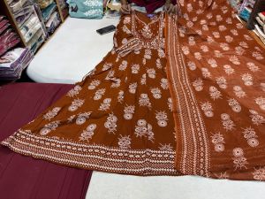 SG Ready Stock - Premium Quality Collections Anarkali Gown Kurti - Daily wear
