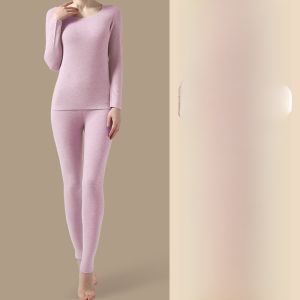 MiiOW | Áo ngực lót lông cừu lụa giữ nhiệt cho nữ MiiOW Cat Person Áo ngực lót lụa giữ nhiệt mùa thu đông ôm vừa vặn không đường may