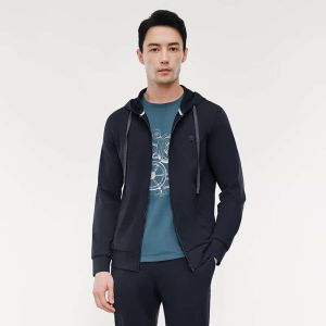 KALTENDIN | Durable Breathable Hooded Zip-up Solid Color Sweatshirt