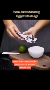 ALAT PEMERAS JERUK ALAT PEMERAS LEMON STAINLESS PEMERAS BUAH JERUK UNTUK MINUMAN
