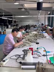 ali Quần Bò Ống Rộng Màu Sáng Rách Quần Ống Đứng Chấm Sàn Làm Cũ Rộng Rãi Cạp Cao Tôn Dáng Gầy Dáng Nhỏ Mẫu Mỏng Mùa Hè Cho Nữ