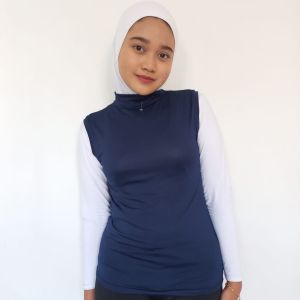 Manset Kaos Buntung Spandek Inner Tanpa Lengan Spandek