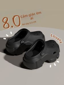 FZT | Dép Bóng Chống Trượt Đế Dày Tăng Chiều Cao