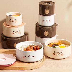 Lunch Box Office Worker Microwaveable Dedicated for Heating Primary School Student Lunch Box Suit Fruit Bento Box Freshness Bowl with Lid