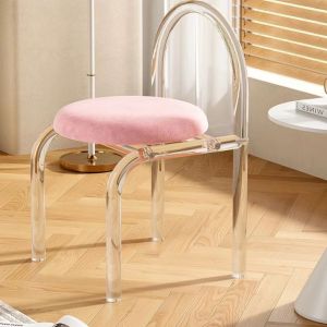 Modern Minimalist Acrylic Vanity Chair