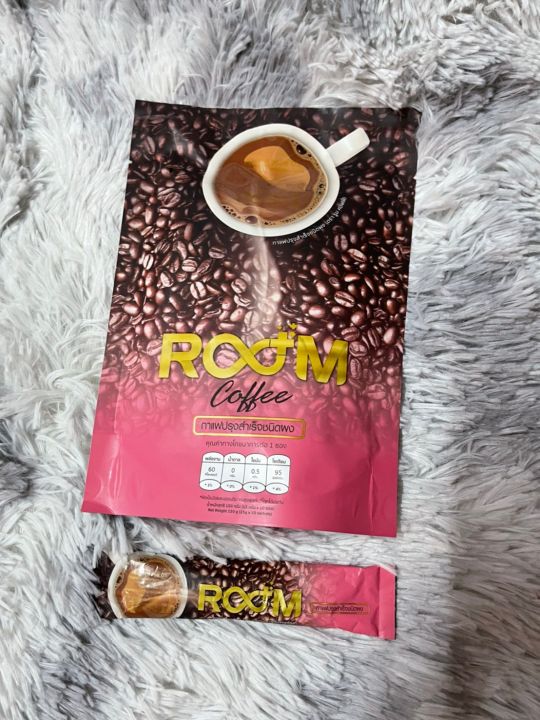 Room Coffee กาแฟรูม คอฟฟี่รูม(1ห่อ มี10ซอง EXP.8/2026)ของใหม่ ของแท้ ...
