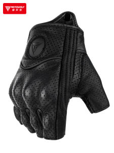 MOTOWOLF | Breathable Anti-fall Four Seasons Fingerless Motorcycle Riding Gloves