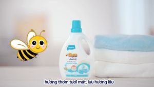 [COMBO 3] Nước giặt quần áo cho bé NumNim Thái Lan thành phần hữu cơ - Safe & Soft (An toàn & Dịu nhẹ) - 1L - Hàng Chính Hãng
